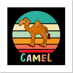 Vintage Retro Camel Posters and Art